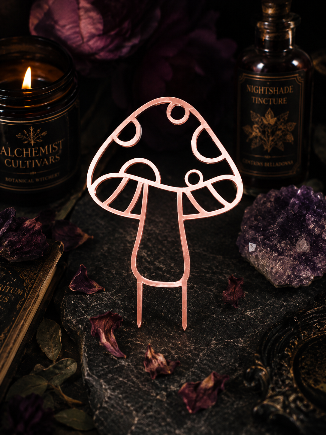 Mushroom Plant Trellis
