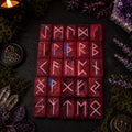 Astral Tide handmade Elder Futhark rune set correct product photo